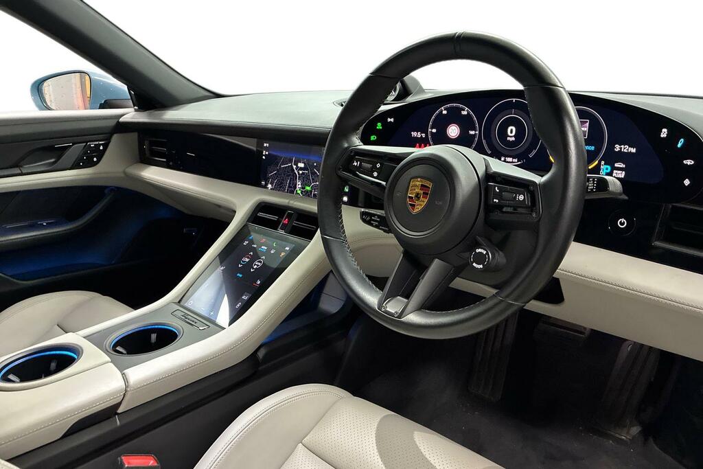 Porsche Taycan 420Kw 4S 93Kwh Blue #6