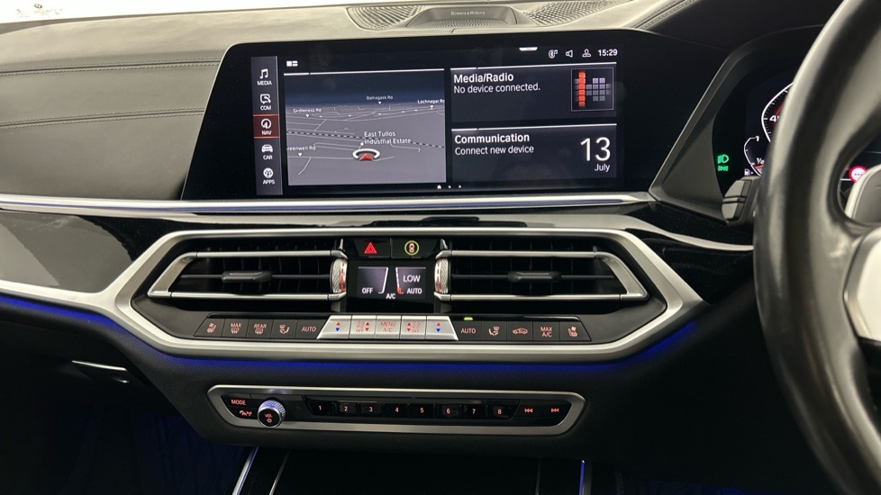 BMW X7 Xdrive M50d Step Blue #8