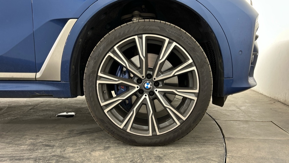 BMW X7 Xdrive M50d Step Blue #14