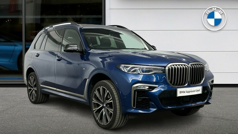 BMW X7 X7 M50i Blue