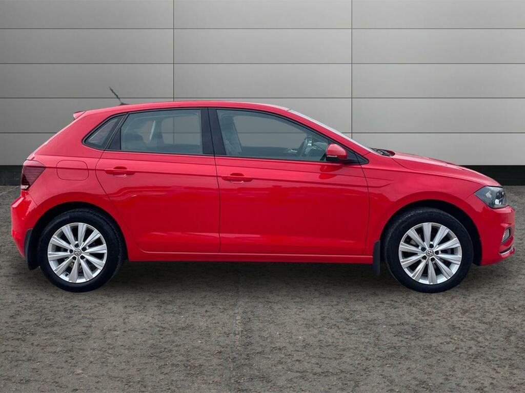 Volkswagen Polo 1.0 Tsi 115 Sel ST20EXM Red #4