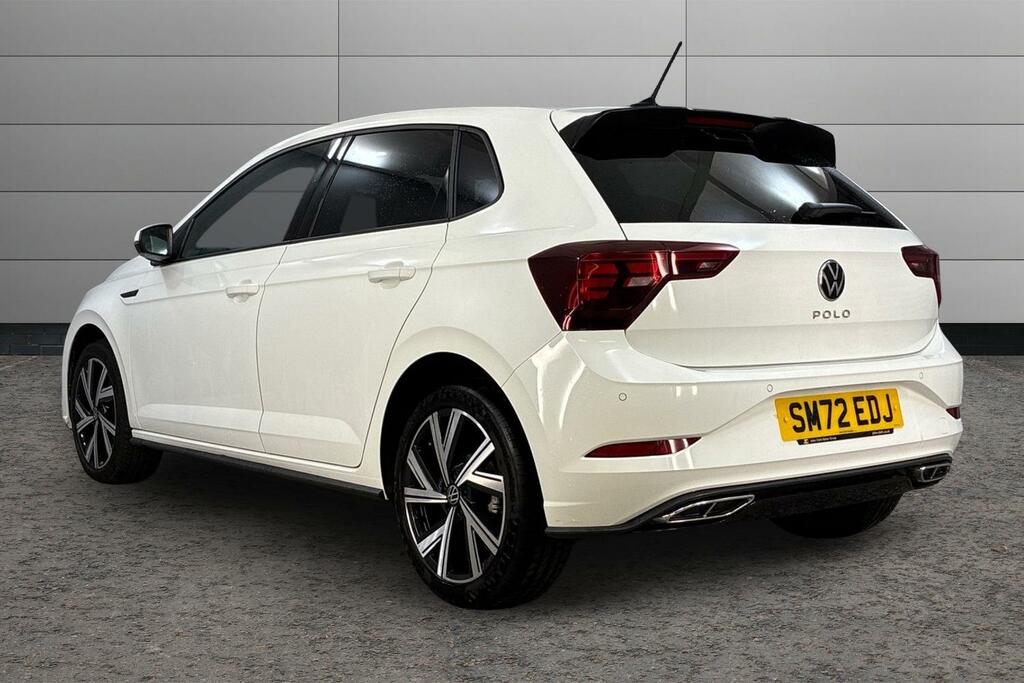 Volkswagen Polo 1.0 Tsi 110 R-line Dsg White #3