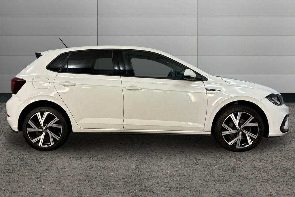 Volkswagen Polo 1.0 Tsi 110 R-line Dsg White #4