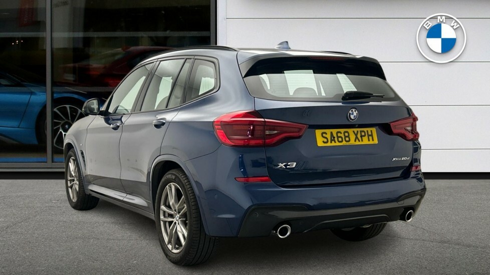 BMW X3 X3 Xdrive20d M Sport SA68XPH Blue #2