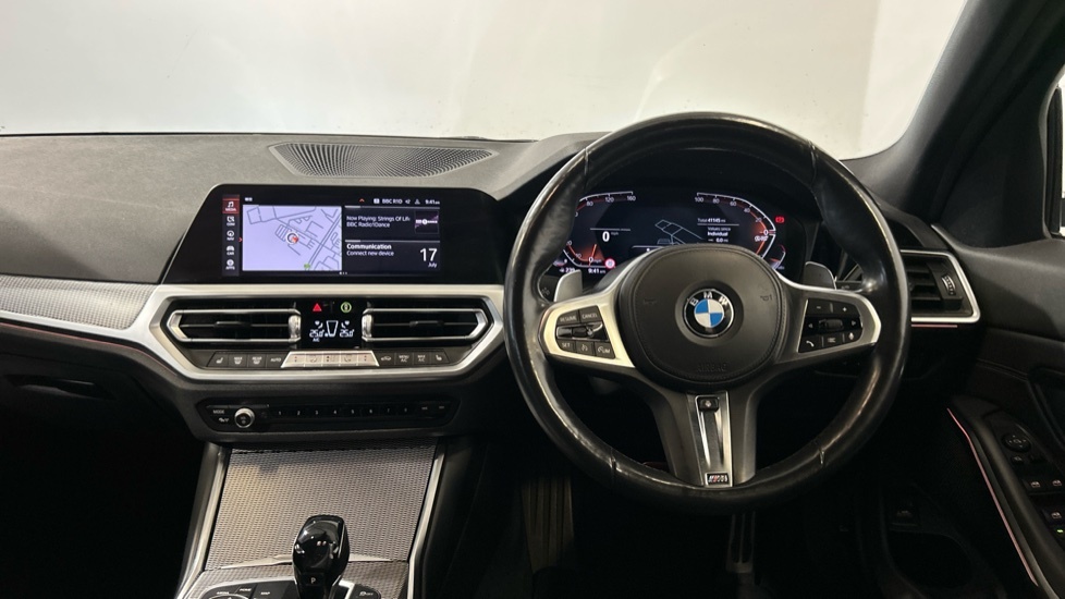 BMW 3 Series 320I M Sport Saloon Black #5