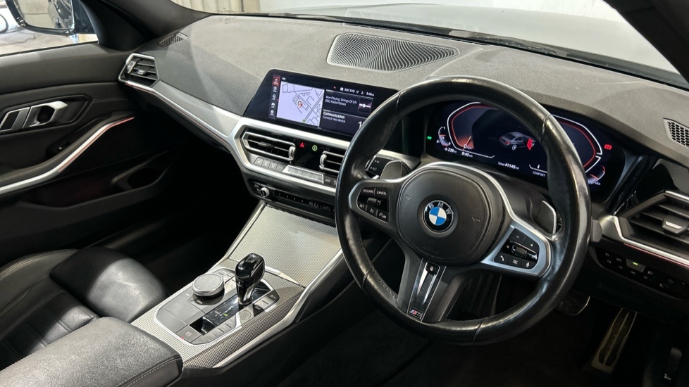 BMW 3 Series 320I M Sport Saloon Black #6