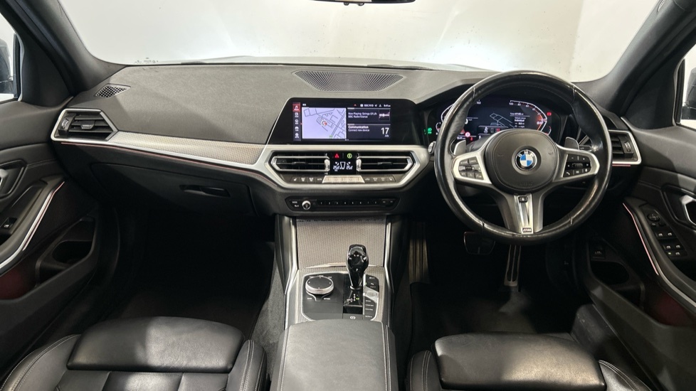BMW 3 Series 320I M Sport Saloon Black #4