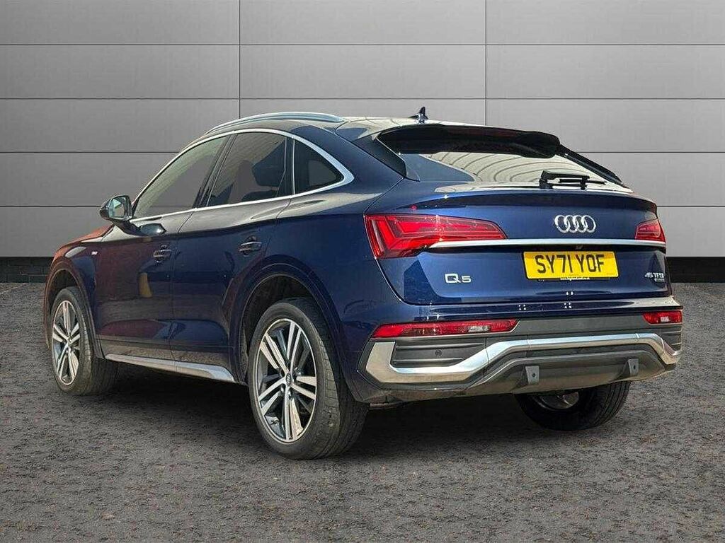 Audi Q5 S Line 45 Tfsi Quattro 265 Ps S Tronic Blue #3
