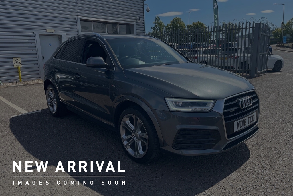 Audi Q3 2.0 Tdi 184 Quattro S Line Plus S Tronic Grey