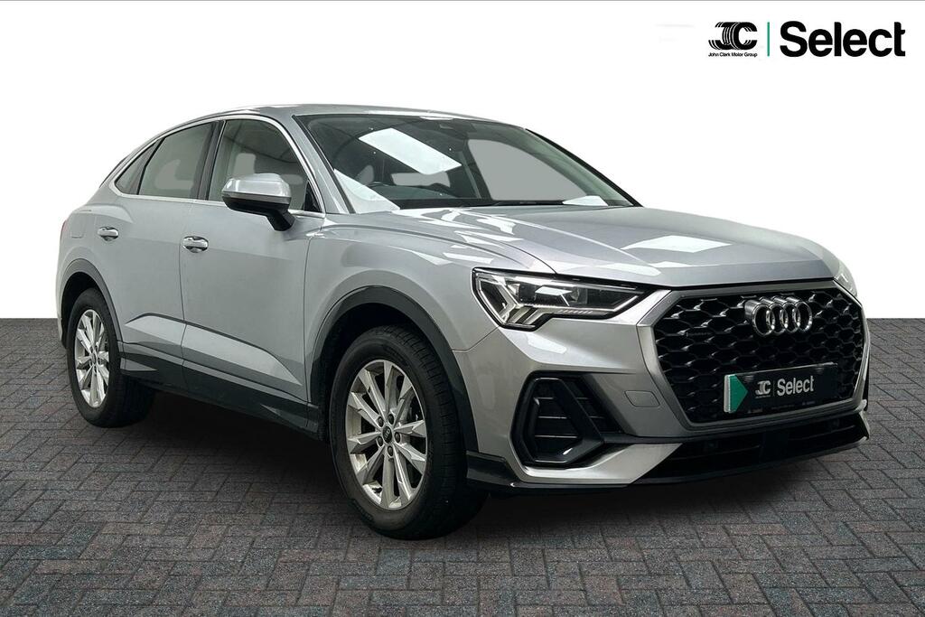 Audi Q3 2.0 Tdi 40 Sport Sportback S Tronic Quattro Euro 6 Silver