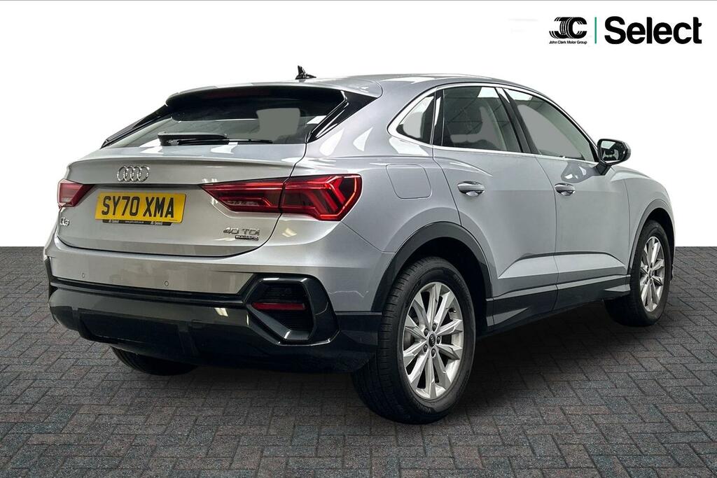 Audi Q3 2.0 Tdi 40 Sport Sportback S Tronic Quattro Euro 6 Silver #2