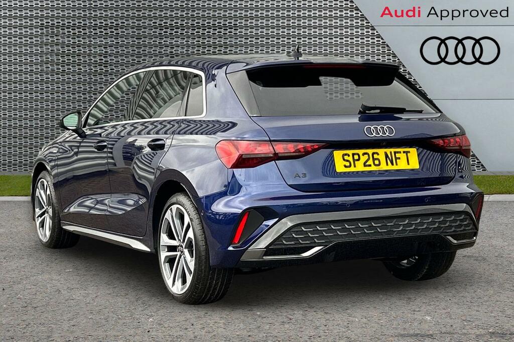 Audi A3 S Line Tfsi E 204 Ps S Tronic Blue #3