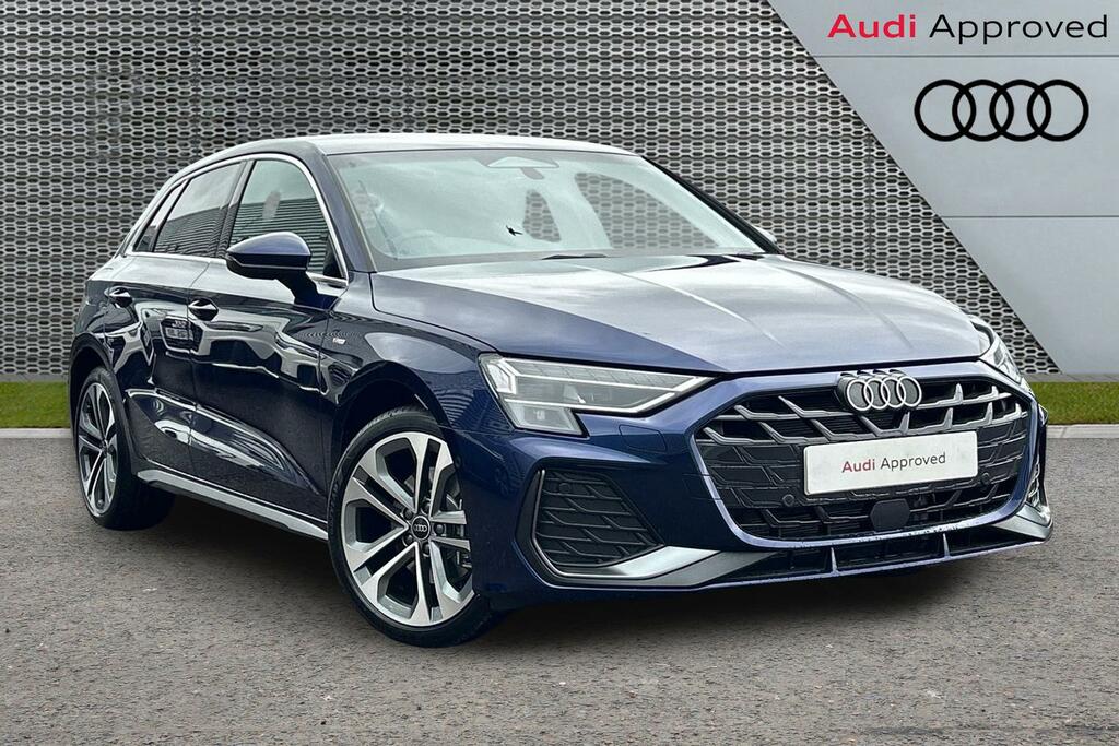 Audi A3 S Line Tfsi E 204 Ps S Tronic Blue