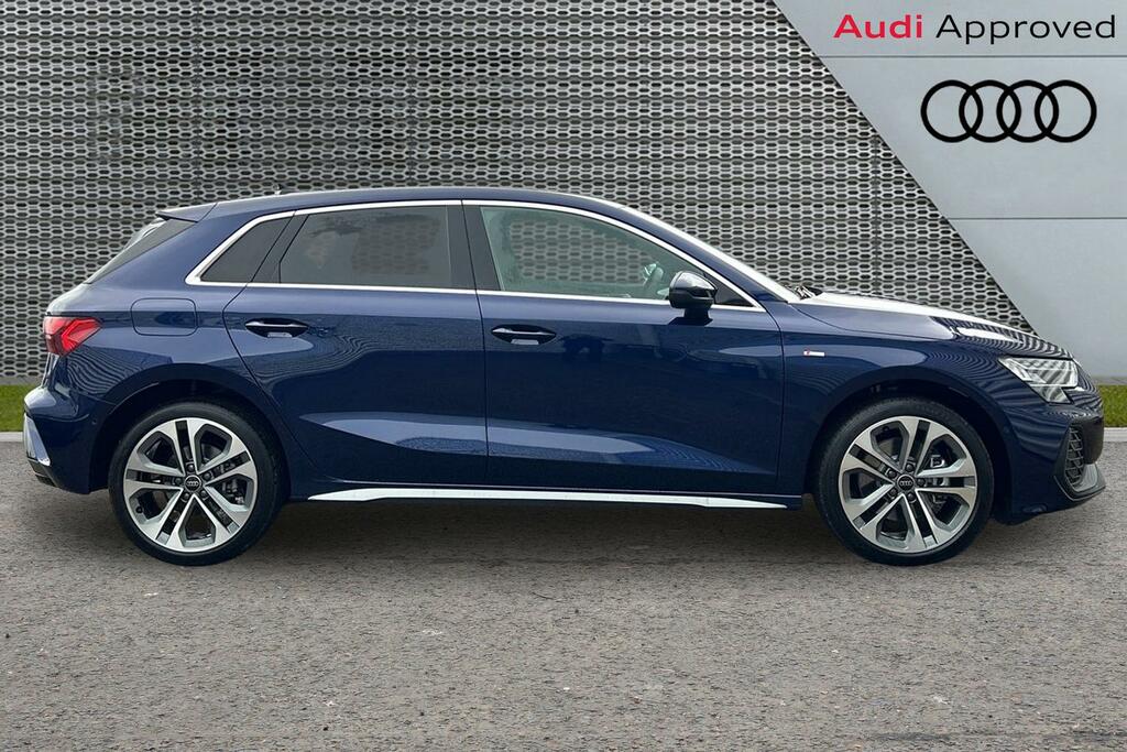 Audi A3 S Line Tfsi E 204 Ps S Tronic Blue #4