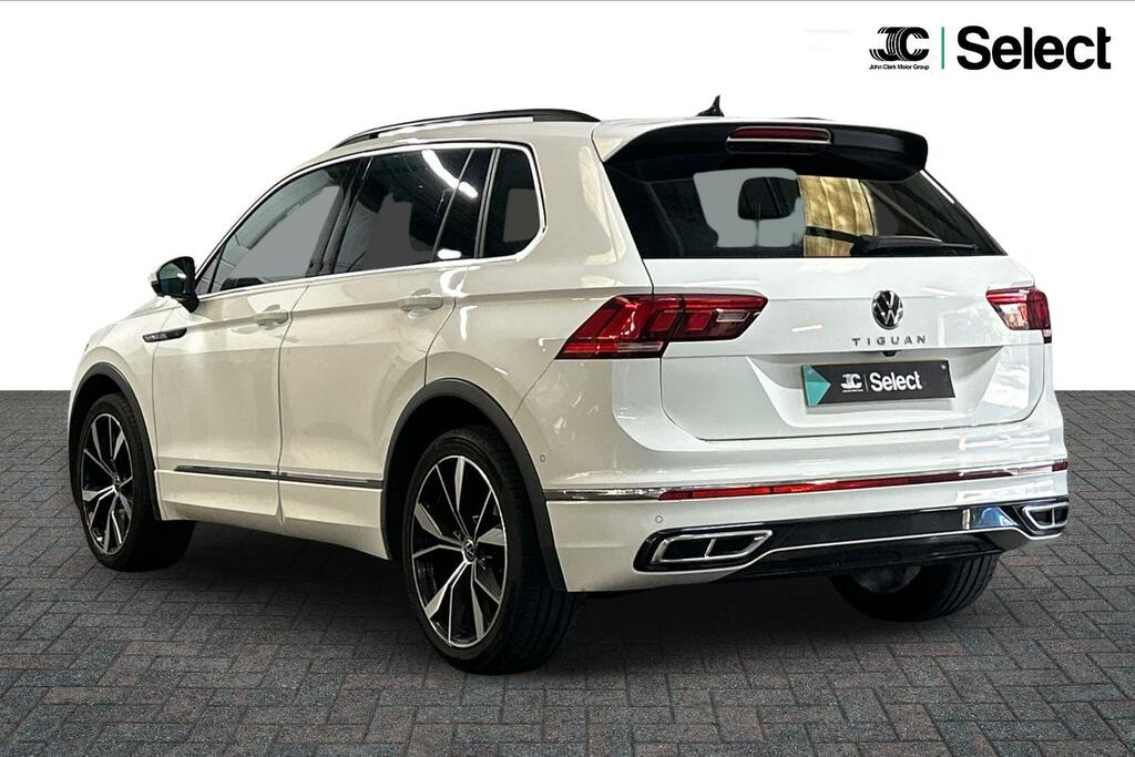 Volkswagen Tiguan 1.5 Tsi R-line Dsg Euro 6 Ss SL72NTT White #4