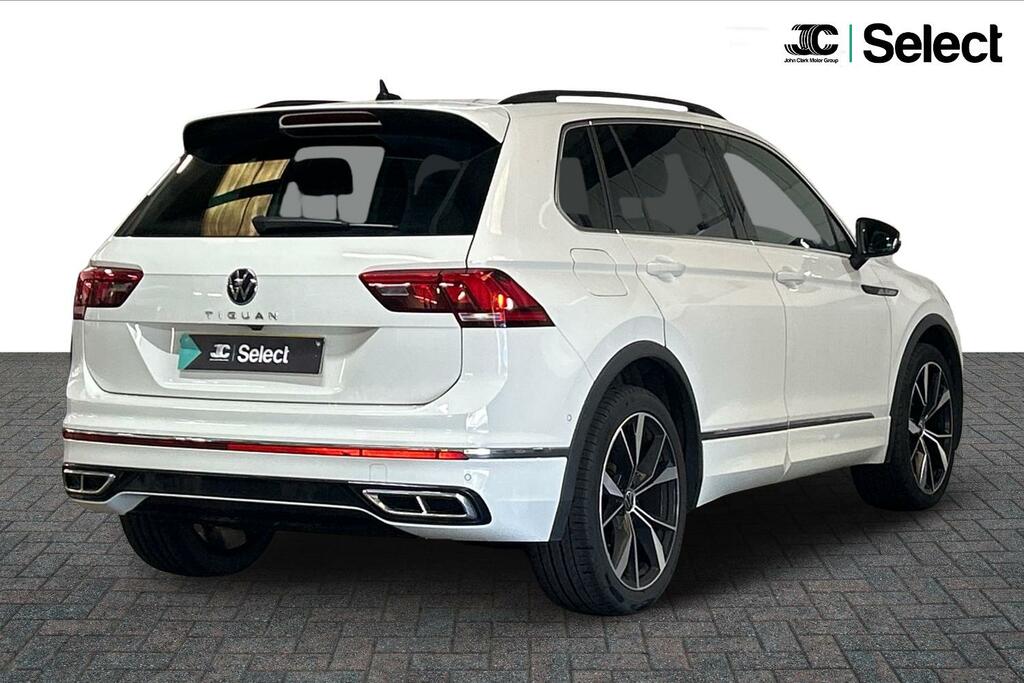 Volkswagen Tiguan 1.5 Tsi R-line Dsg Euro 6 Ss SL72NTT White #2