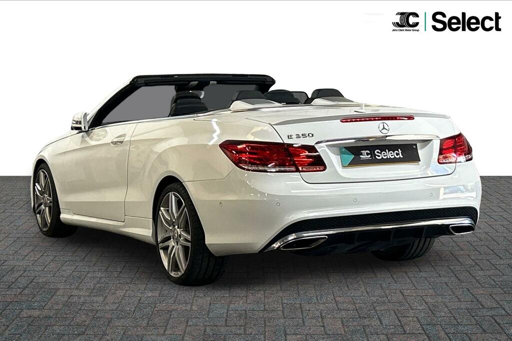 Mercedes-Benz E Class 3.0 E350d V6 Bluetec Amg Line Cabriolet G-tronic White #4