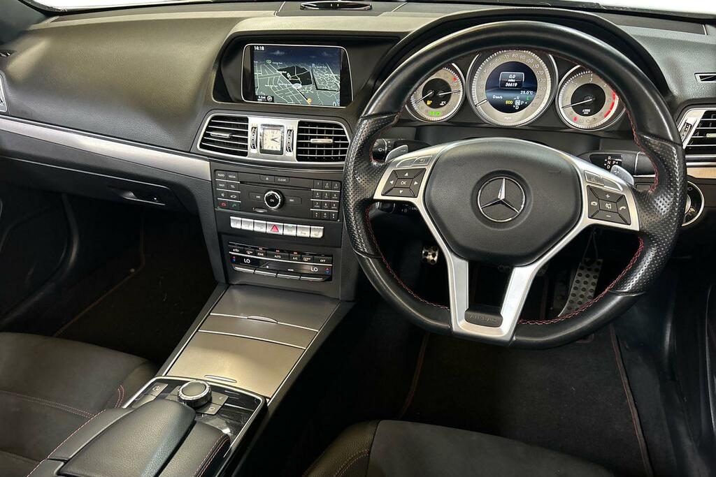 Mercedes-Benz E Class 3.0 E350d V6 Bluetec Amg Line Cabriolet G-tronic White #5