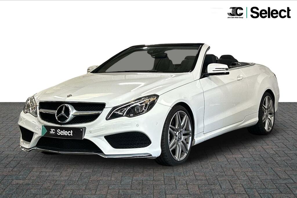 Mercedes-Benz E Class 3.0 E350d V6 Bluetec Amg Line Cabriolet G-tronic White #3