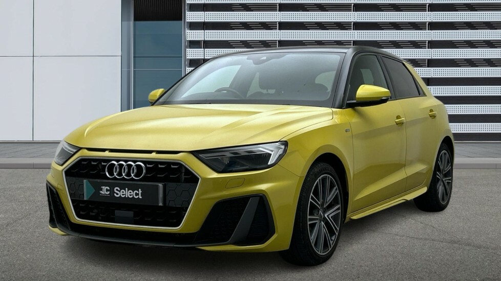 Audi A1 1.0 Tfsi 30 S Line Sportback Euro 6 Ss KV19FUE Yellow #3