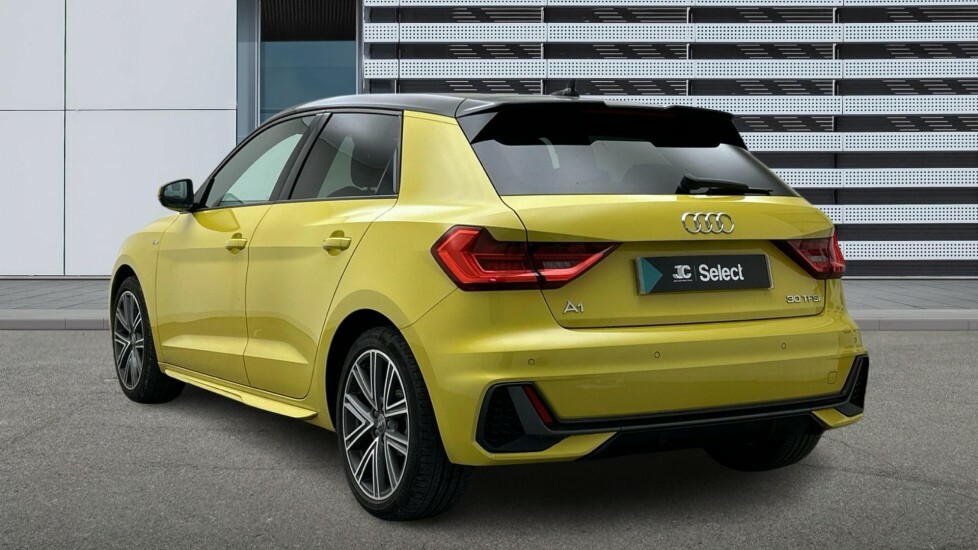 Audi A1 1.0 Tfsi 30 S Line Sportback Euro 6 Ss KV19FUE Yellow #4