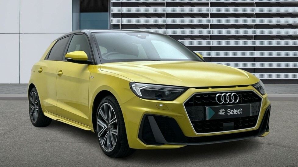 Audi A1 1.0 Tfsi 30 S Line Sportback Euro 6 Ss KV19FUE Yellow
