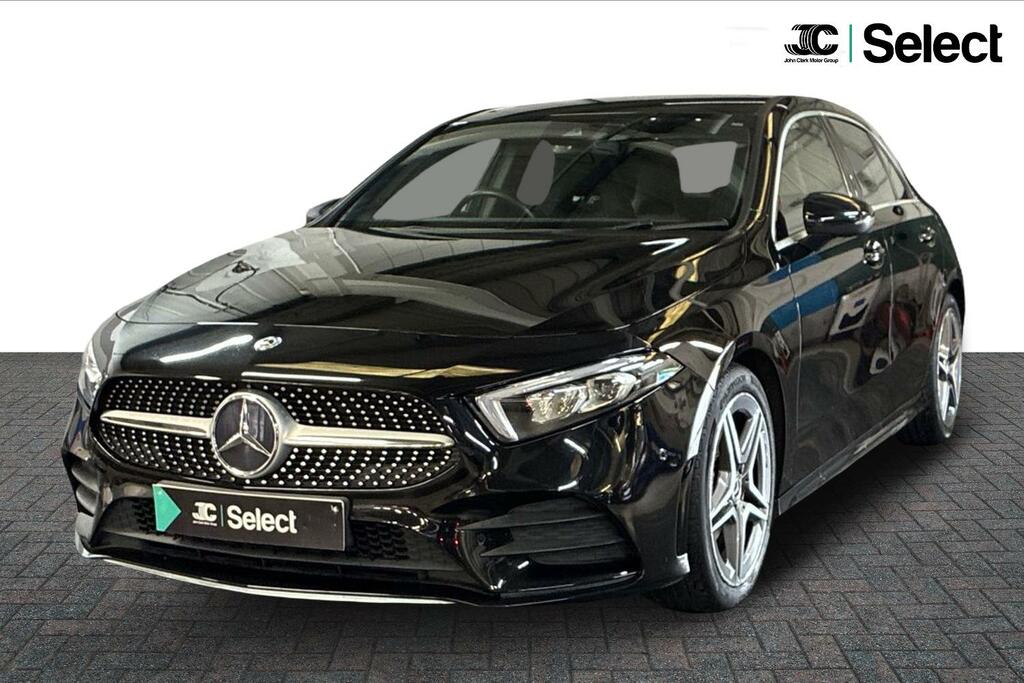 Mercedes-Benz A Class 1.3 A200 Amg Line Executive 7G-dct Euro 6 Ss SE19OMF Black #3