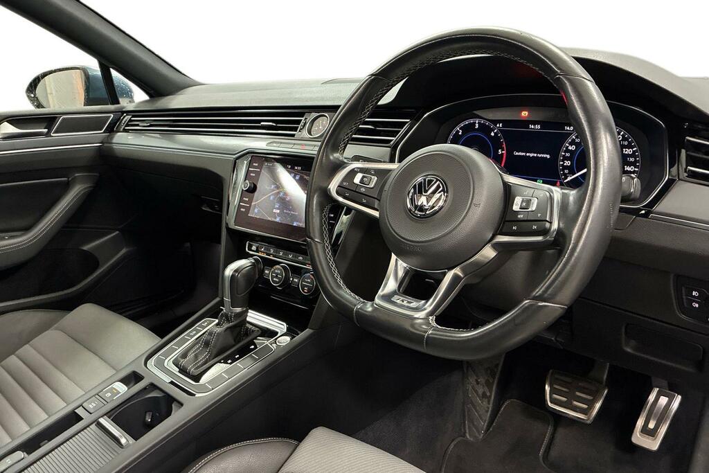 Volkswagen Passat 2.0 Tdi R-line Dsg Panoramic Roof 7 Speed Blue #6
