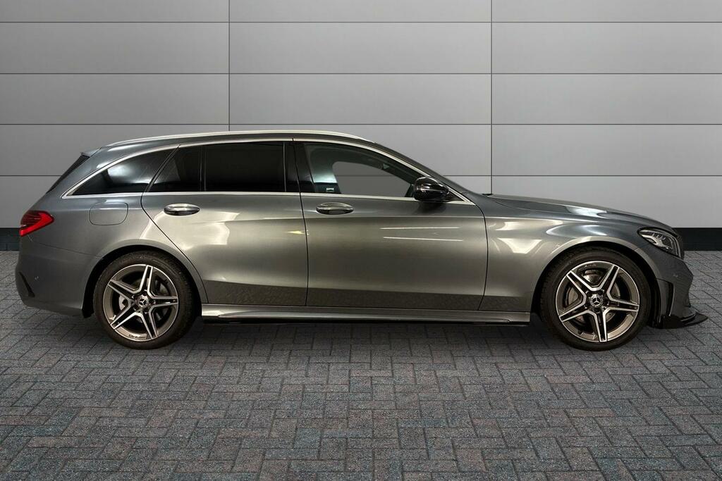 Mercedes-Benz C Class C200 Amg Line 9G-tronic LJ19XUW Grey #4