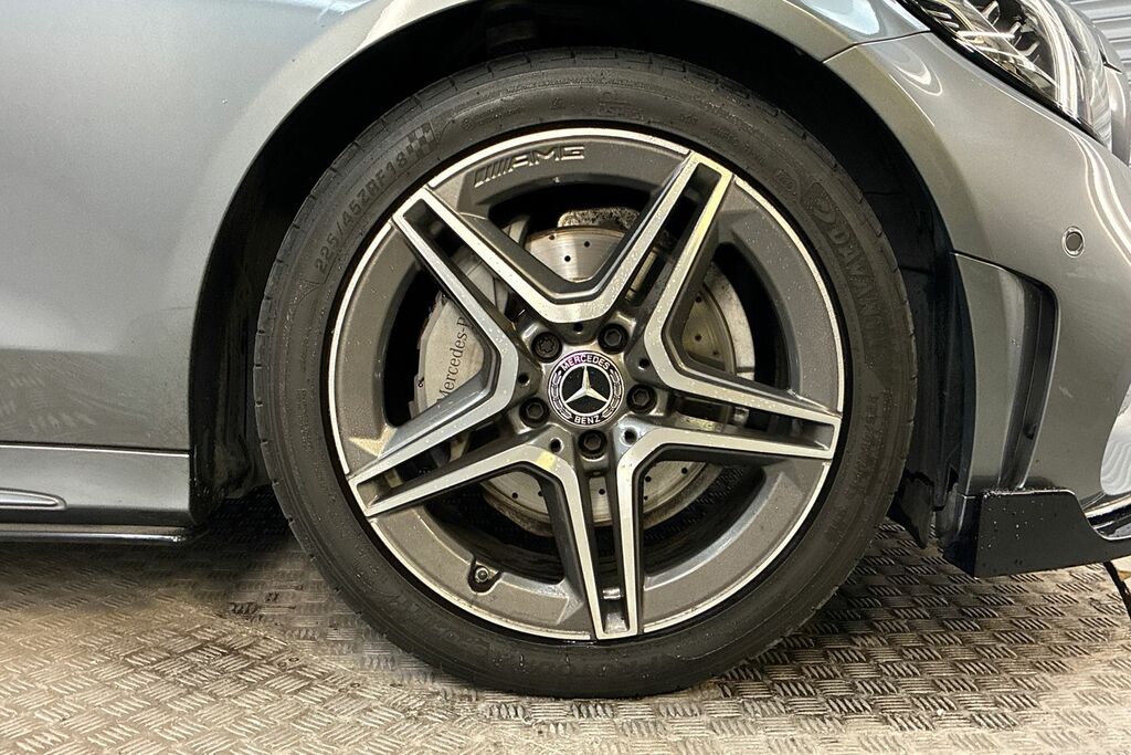Mercedes-Benz C Class C200 Amg Line 9G-tronic LJ19XUW Grey #5