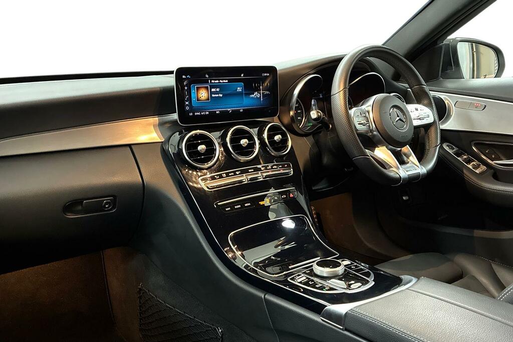 Mercedes-Benz C Class C200 Amg Line 9G-tronic LJ19XUW Grey #2