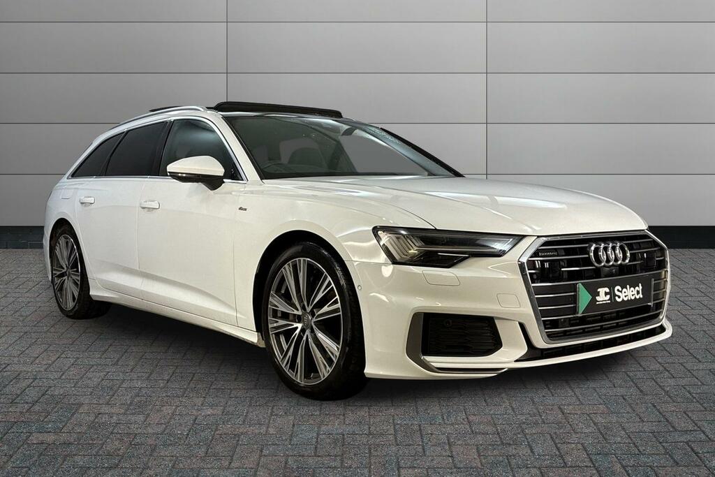 Audi A6 Avant 50 Tdi Quattro S Line Tip White