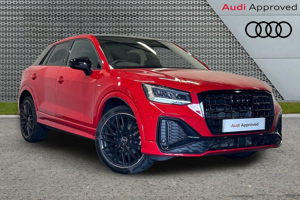 Audi Q2 Black Edition 30 Tfsi 116 Ps 6-Speed MT25YPL Red