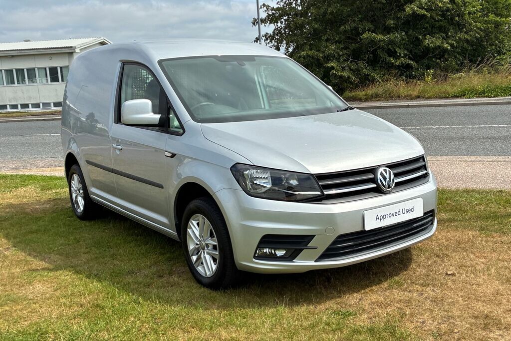Volkswagen Caddy 2.0 Tdi Bluemotion Tech 102Ps Highline Van Silver