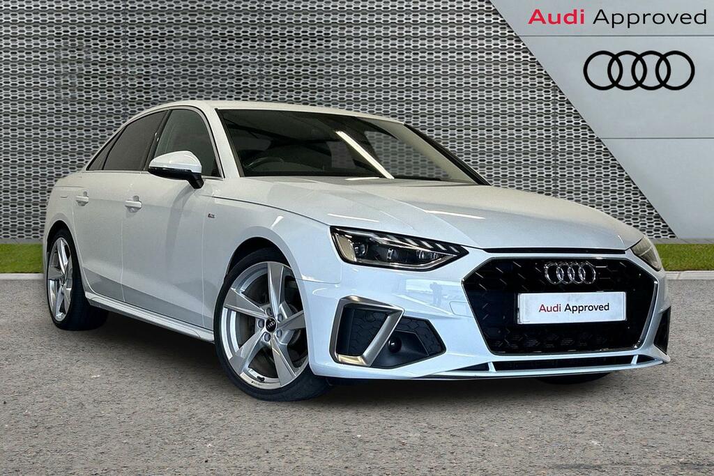 Audi A4 S Line 35 Tdi 163 Ps S Tronic White