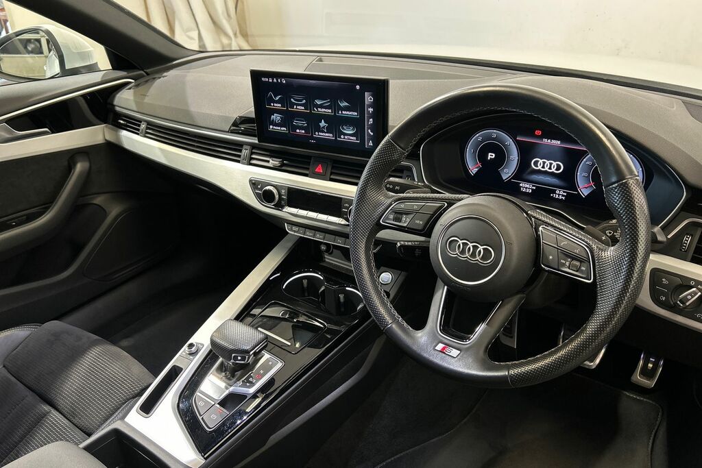 Audi A4 S Line 35 Tdi 163 Ps S Tronic White #6