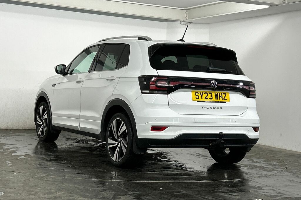 Volkswagen T-Cross 1.0 Tsi 110 R-line Dsg SY23WHZ White #3