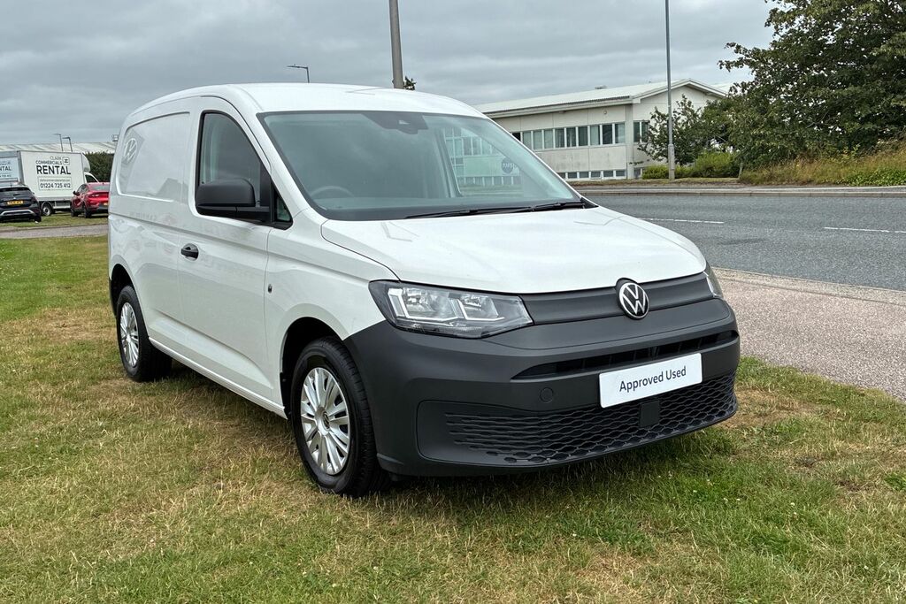 Volkswagen Caddy 2.0 Tdi 102Ps Commerce Van Businesstech Pack White