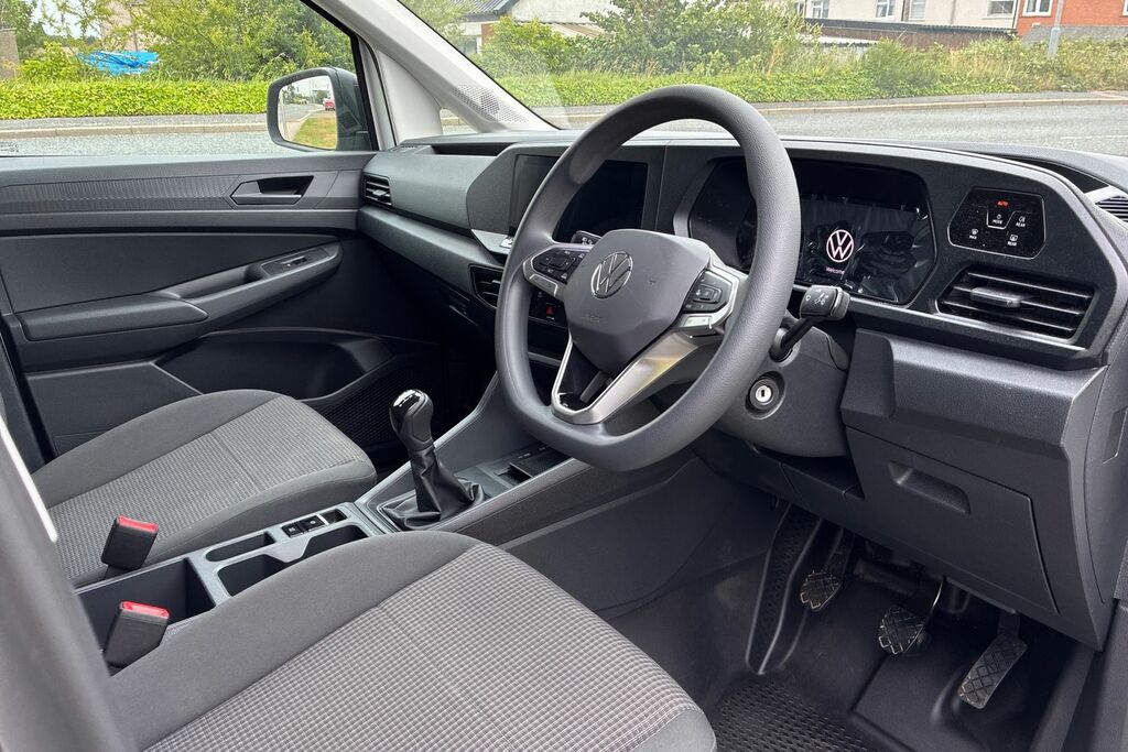 Volkswagen Caddy 2.0 Tdi 102Ps Commerce Van Businesstech Pack White #6