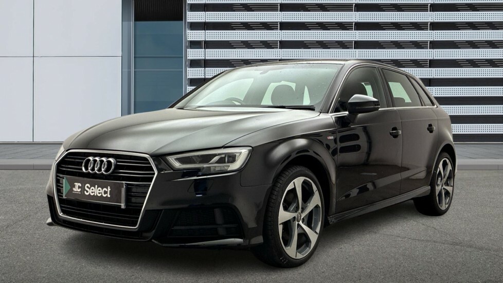 Audi A3 1.6 Tdi S Line Sportback Euro 6 Ss Black #6