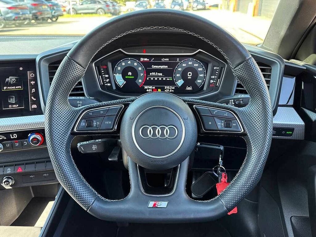 Audi A1 30 Tfsi 110 S Line S Tronic Red #13