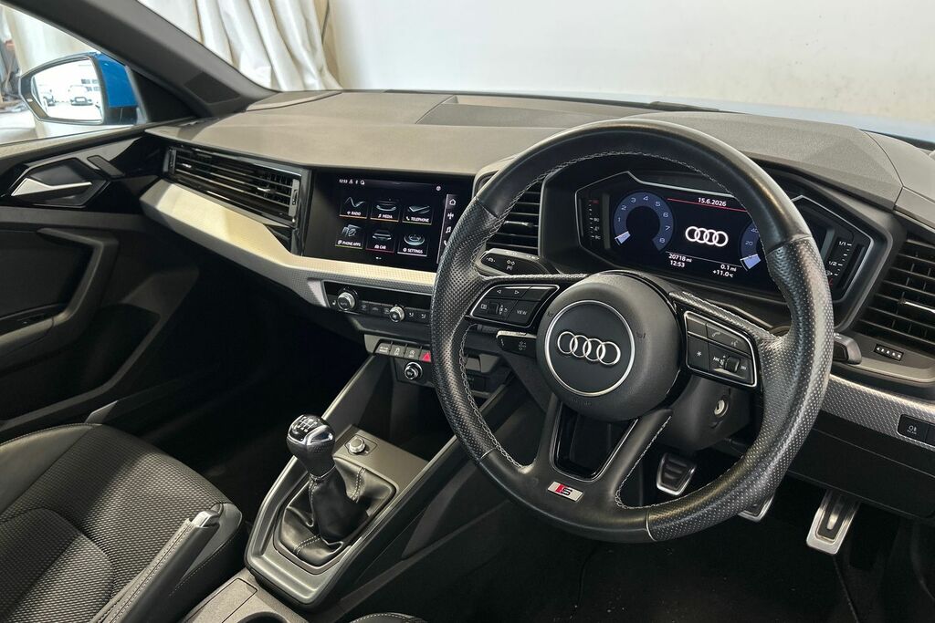 Audi A1 S Line 30 Tfsi 110 Ps 6-Speed Blue #6