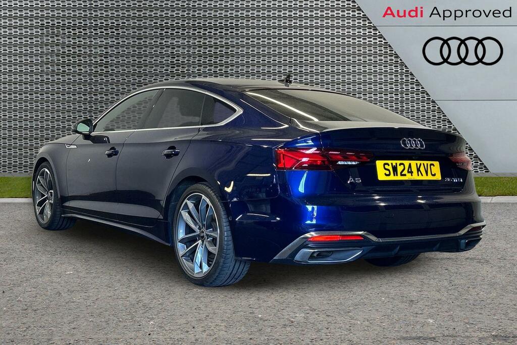 Audi A5 S Line 35 Tfsi 150 Ps S Tronic Blue #3