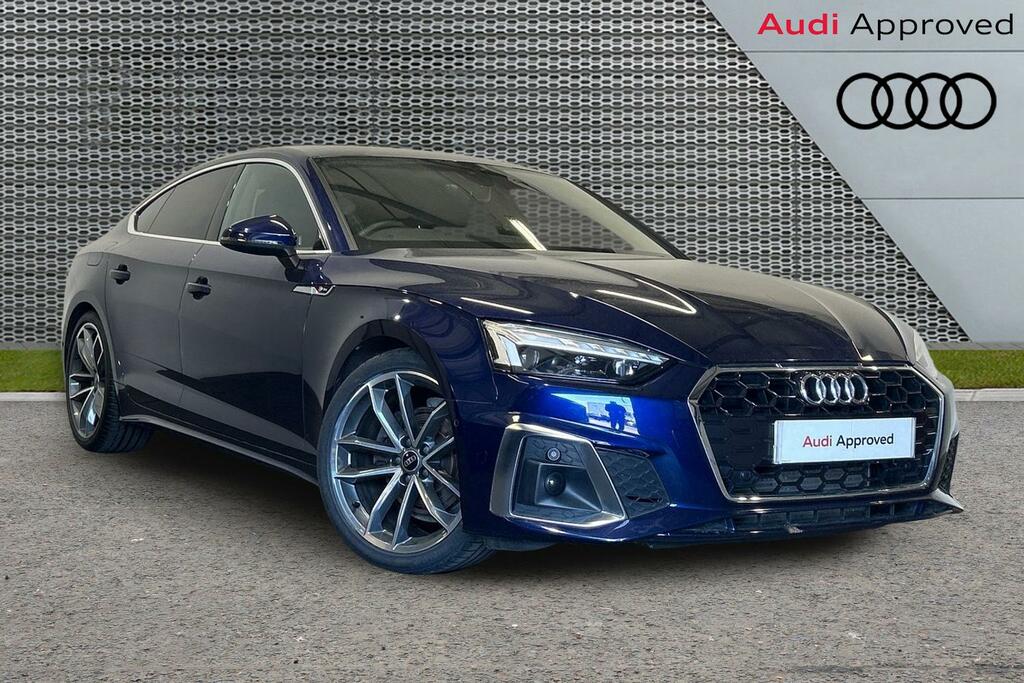 Audi A5 S Line 35 Tfsi 150 Ps S Tronic Blue