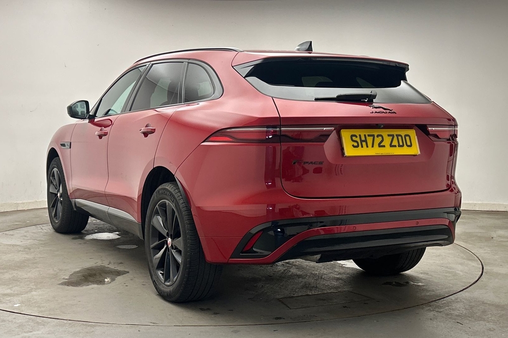 Jaguar F-Pace D200 R-dynamic Black Red #2