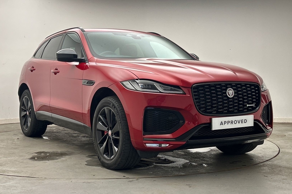 Jaguar F-Pace D200 R-dynamic Black Red