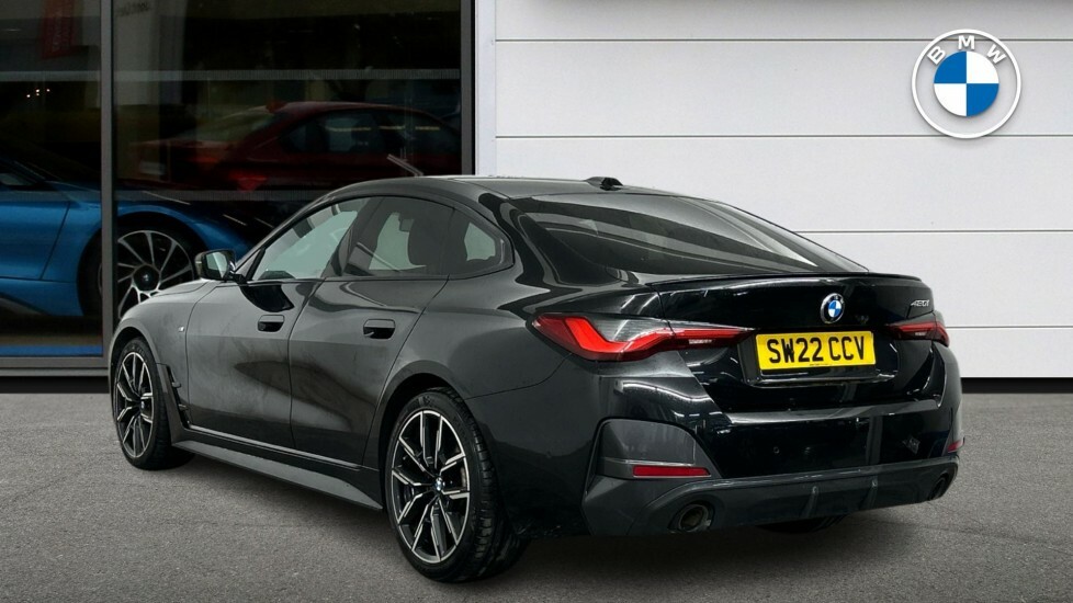 BMW 4 Series Gran Coupe 420I M Sport Gran Coupe Black #2