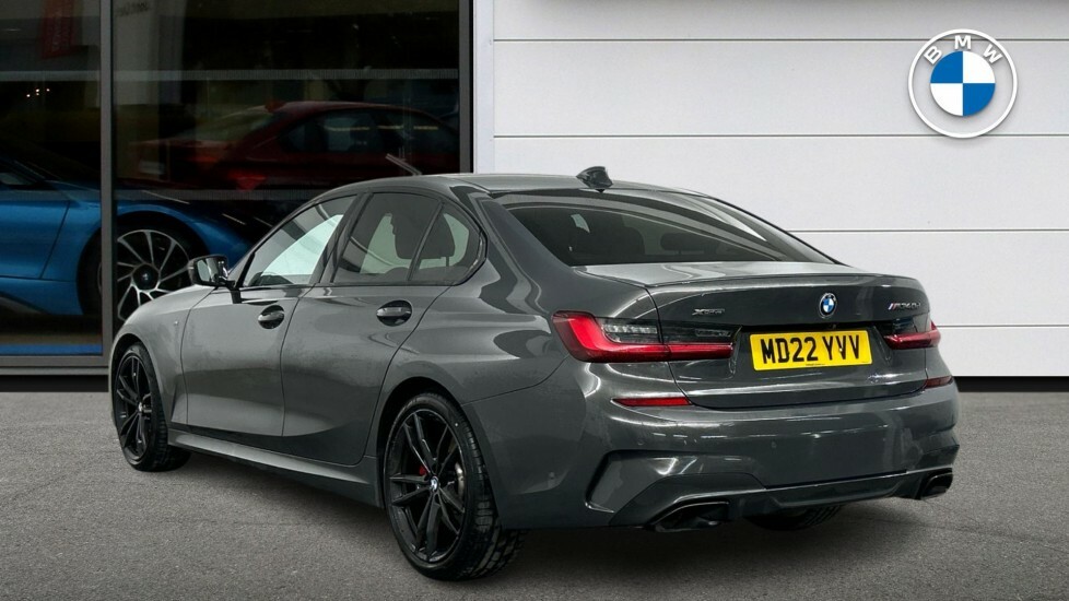 BMW 3 Series M340d Xdrive Saloon Grey #2