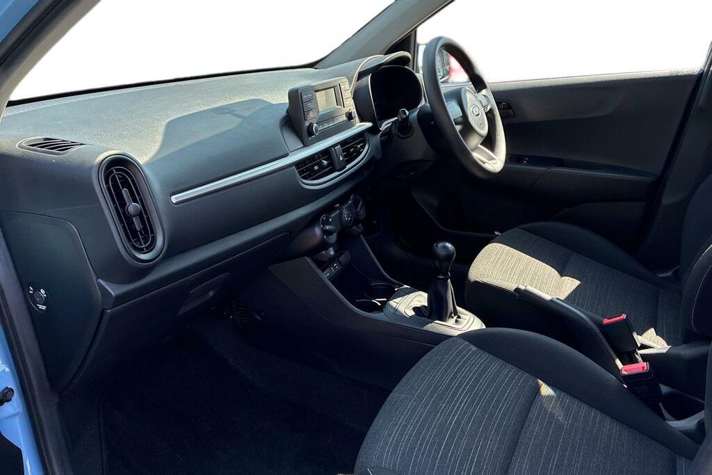 Kia Picanto 1.0 1 Hatchback Euro 6 Ss 66 Blue #2
