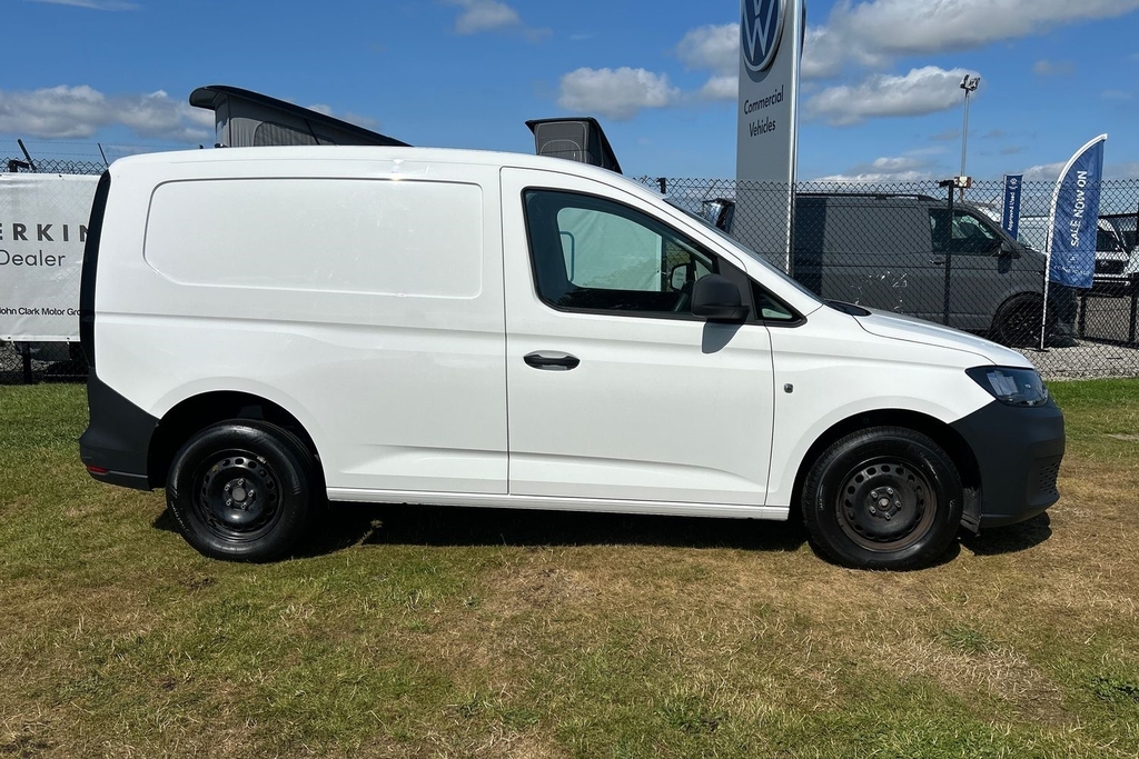 Volkswagen Caddy 2.0 Tdi 102Ps Commerce Van White #4
